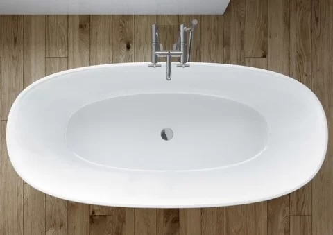 Cada freestanding ovala Roca Ariane compozit 165x75 cm