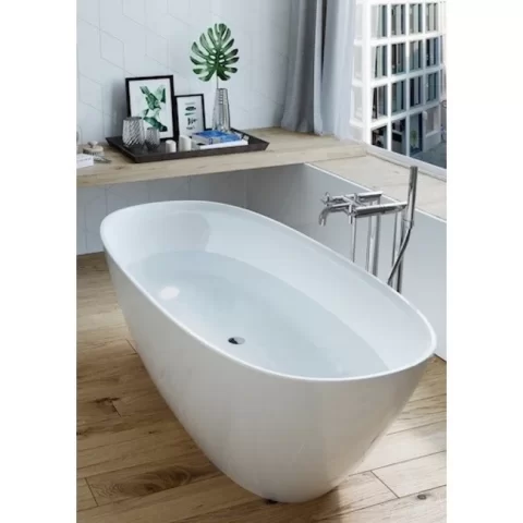 Cada freestanding ovala Roca Ariane compozit 165x75 cm