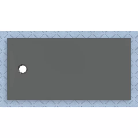 Cadita de dus Geberit CleanFloor30, 160x80x3.5 cm cu folie de hidroizolatie