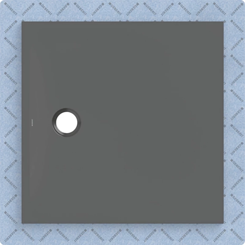 Cadita de dus Geberit CleanFloor30, 90x90x3.5 cm cu folie de hidroizolatie