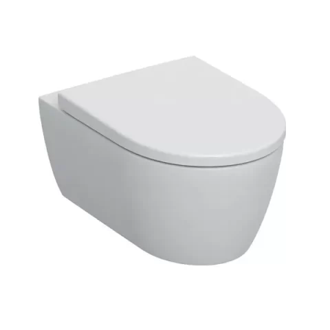 Vas wc Geberit ICon suspendat Rimfree, cu capac soft close