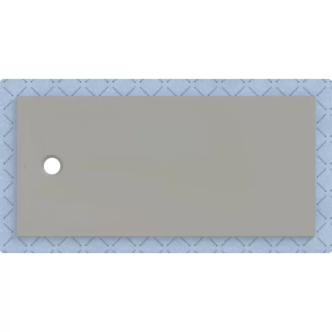 Cadita de dus Geberit CleanFloor30, 170x80x3.5 cm cu folie de hidroizolatie