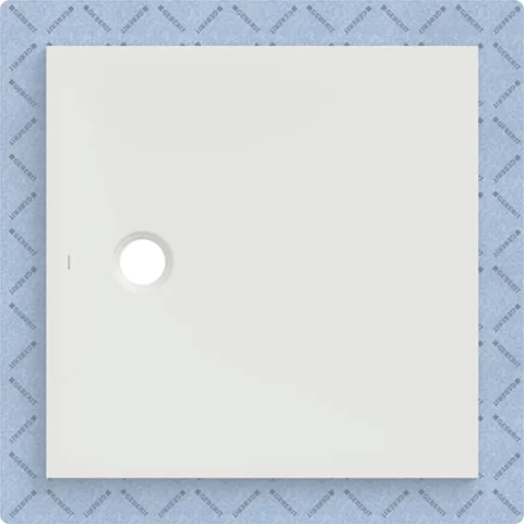 Cadita de dus Geberit CleanFloor30, 90x90x3.5 cm cu folie de hidroizolatie