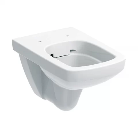 Vas WC suspendat Geberit Selnova Square Rimfree alb lucios