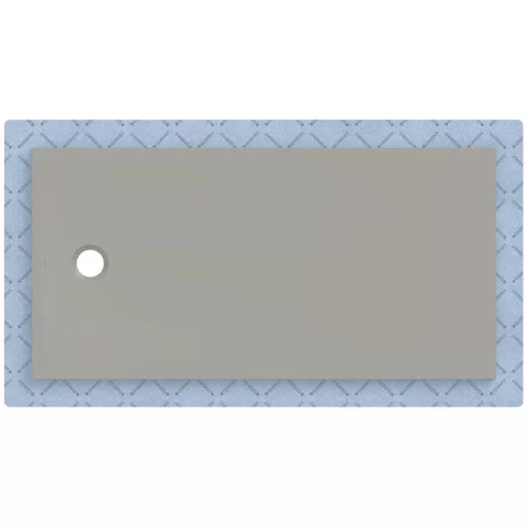 Cadita de dus Geberit CleanFloor30, 160x80x3.5 cm cu folie de hidroizolatie