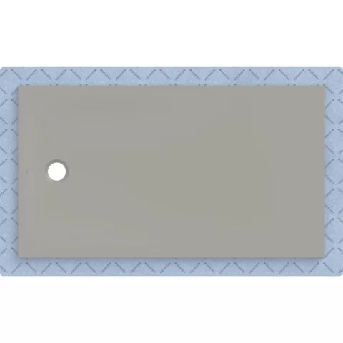 Cadita de dus Geberit CleanFloor30, 160x90x3.5 cm cu folie de hidroizolatie