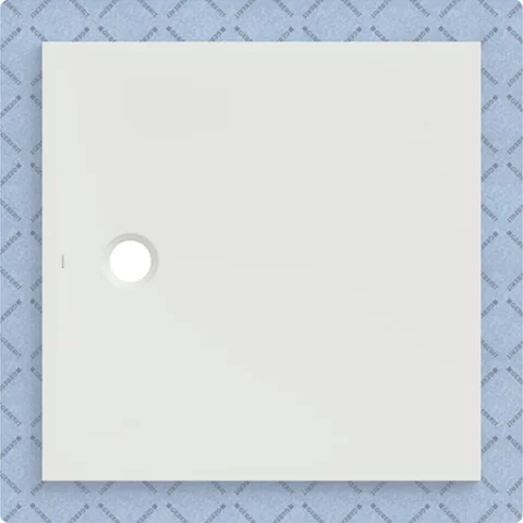 Cadita de dus Geberit CleanFloor30, 100x100x3.5 cm cu folie de hidroizolatie
