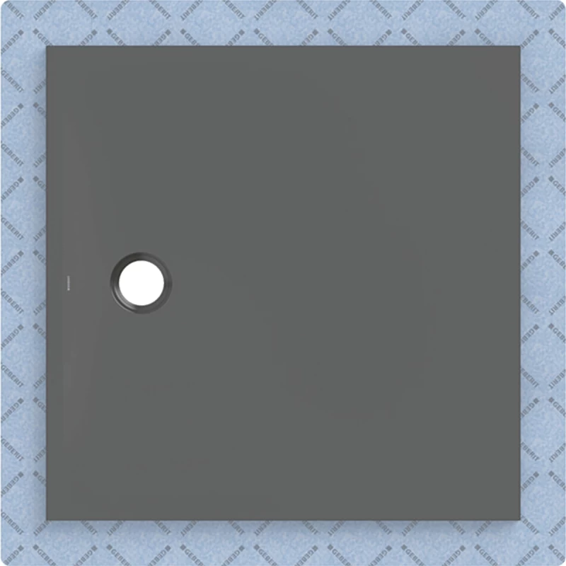 Cadita de dus Geberit CleanFloor30, 100x100x3.5 cm cu folie de hidroizolatie