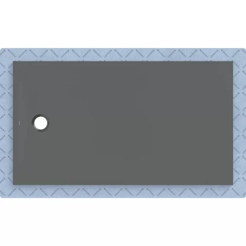 Cadita de dus Geberit CleanFloor30, 160x90x3.5 cm cu folie de hidroizolatie