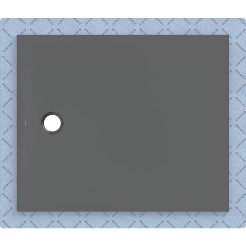 Cadita de dus Geberit CleanFloor30, 120x100x3.5 cm, cu folie de hidroizolatie