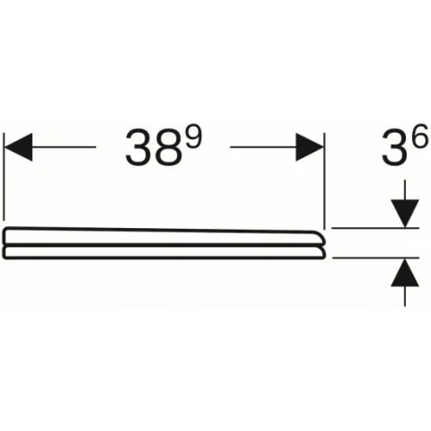 Capac wc Geberit Bambini pentru copii alb