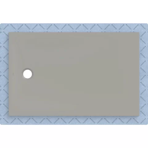 Cadita de dus Geberit CleanFloor30, 140x90x3.5 cm cu folie de hidroizolatie