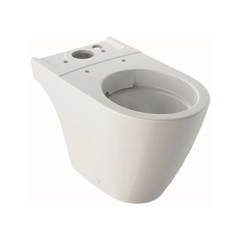 Vas wc Geberit iCon pe pardoseala fără margine alb 