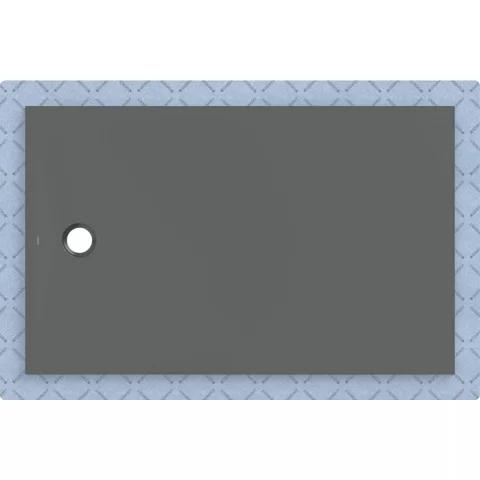 Cadita de dus Geberit CleanFloor30, 160x100x3.5 cm cu folie de hidroizolatie