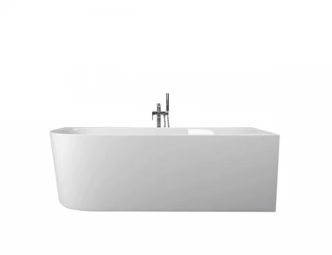 Cada Freestanding PORTO din Acryl, Montaj Dreapta, 160x75x56 cm