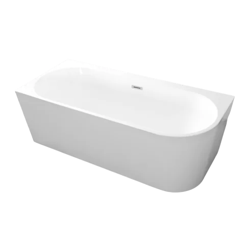 Cada SOLVA Freestanding din Acryl, Montaj Stanga, 180x80x56 cm