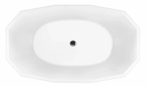 Cada din acril freestanding Elva 150x73