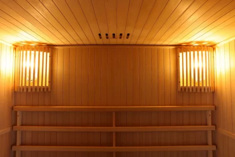 Sauna finlandeza Sanotechnik Riga 3 persoane, 150x120xH200 cm
