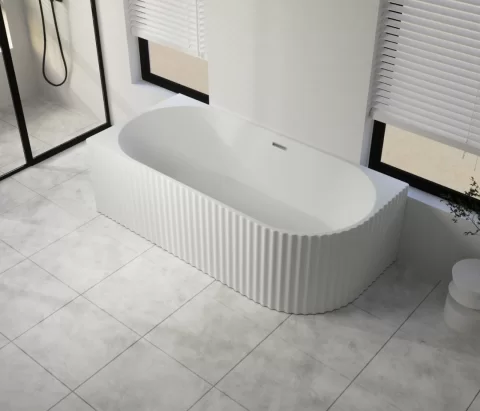 Cada freestanding BALI, stanga, 170x80x56 cm