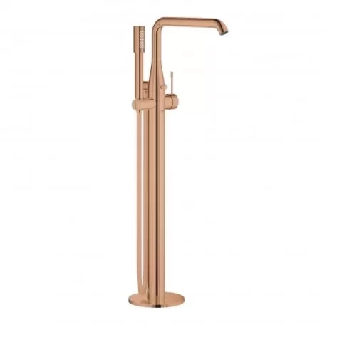 Baterie cada dus freestanding Grohe Essence cupru