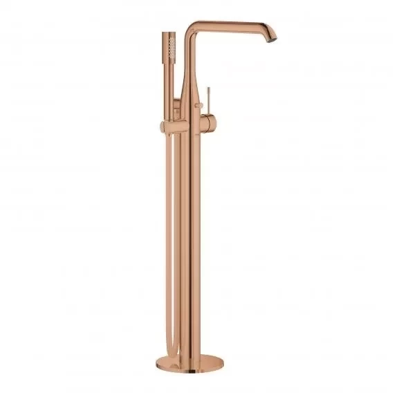 Baterie cada dus freestanding Grohe Essence cupru
