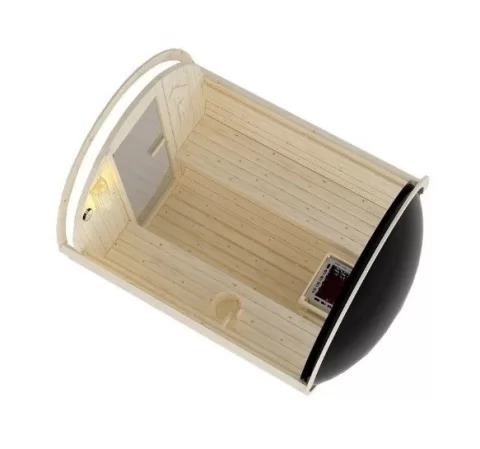 Sauna Finalndeza NYBORG L pentru exterior, 195 x 245 x 195cm