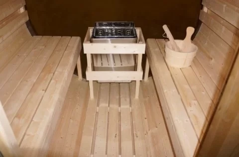 Sauna Finalndeza NYBORG M pentru exterior, 195 x 205 x 195cm