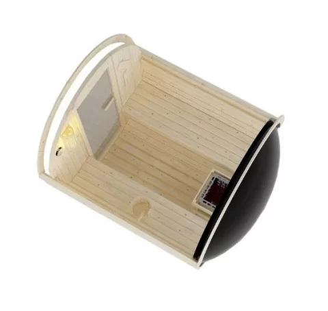 Sauna Finalndeza NYBORG M pentru exterior, 195 x 205 x 195cm