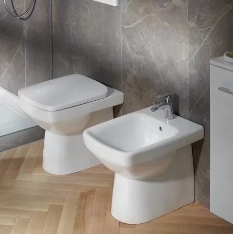 Capac vas wc dreptunghiular Geberit Selnova Square