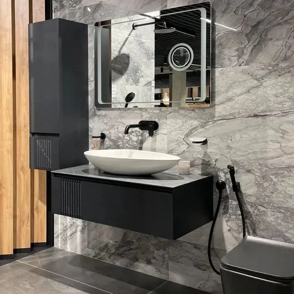 Mobilier de baie suspendat Manhattan , Antracit