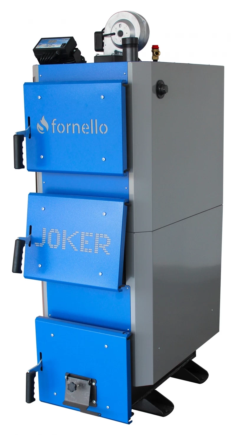 Centrala pe combustibil solid, Fornello JOKER 24 kW, cu Automatizare