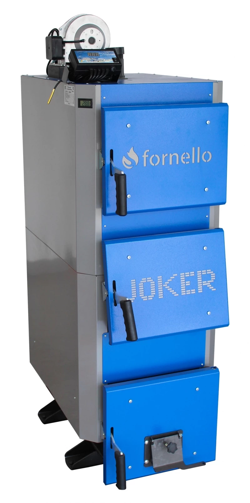 Centrala pe combustibil solid, Fornello JOKER 29 kW, cu Automatizare