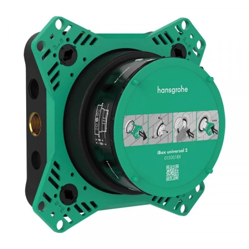 Corp incastrat pentru baterii, Hansgrohe, iBox 2