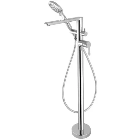 Baterie cada-dus Deante Arnika Freestanding crom
