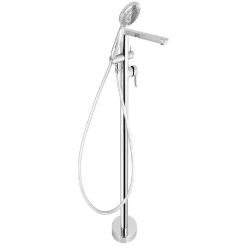 Baterie cada-dus Deante Arnika Freestanding crom 