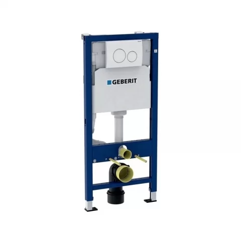 Set PROMO Rezervor cu cadru ingropat Geberit Delta, cu sistem fixare si clapeta alba Delta 20