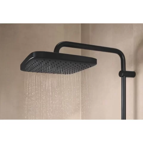 Sistem de dus cu termostat Grohe Vitalio Comfort negru