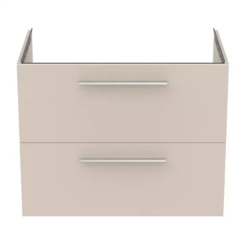 Mobilier baza suspendat Ideal Standard i.life B bej nisipiu mat 2 sertare 80 cm