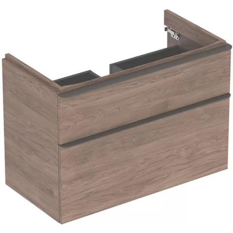 Dulap Geberit Smyle Square 88.4x47x61.7 cm suspendat, nuca