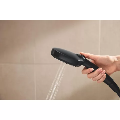 Sistem de dus cu termostat Grohe Vitalio Comfort negru