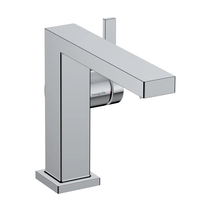 Baterie lavoar pe blat crom Hansgrohe Tecturis E 