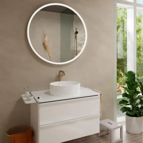 Baterie lavoar Hansgrohe Tecturis S pe blat