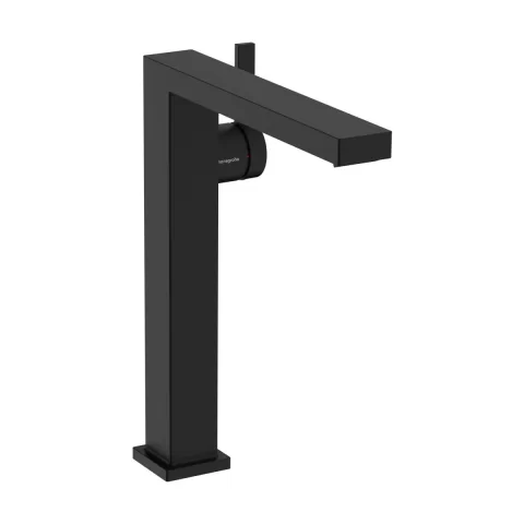 Baterie lavoar pe blat negru Hansgrohe Tecturis E