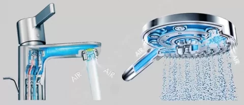 Baterie lavoar Hansgrohe Tecturis S - cu evacuare Push-Open, CoolStart, EcoSmart, negru mat