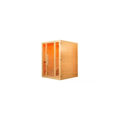 Sauna uscataOSLO, cu 2 tipuri de Incalzitoare - 150 x 150 x 200cm