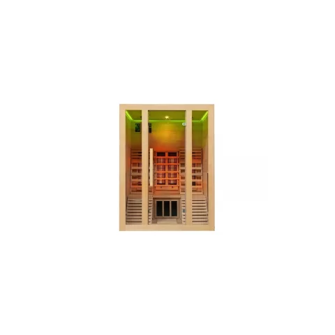Sauna uscataOSLO, cu 2 tipuri de Incalzitoare - 150 x 150 x 200cm