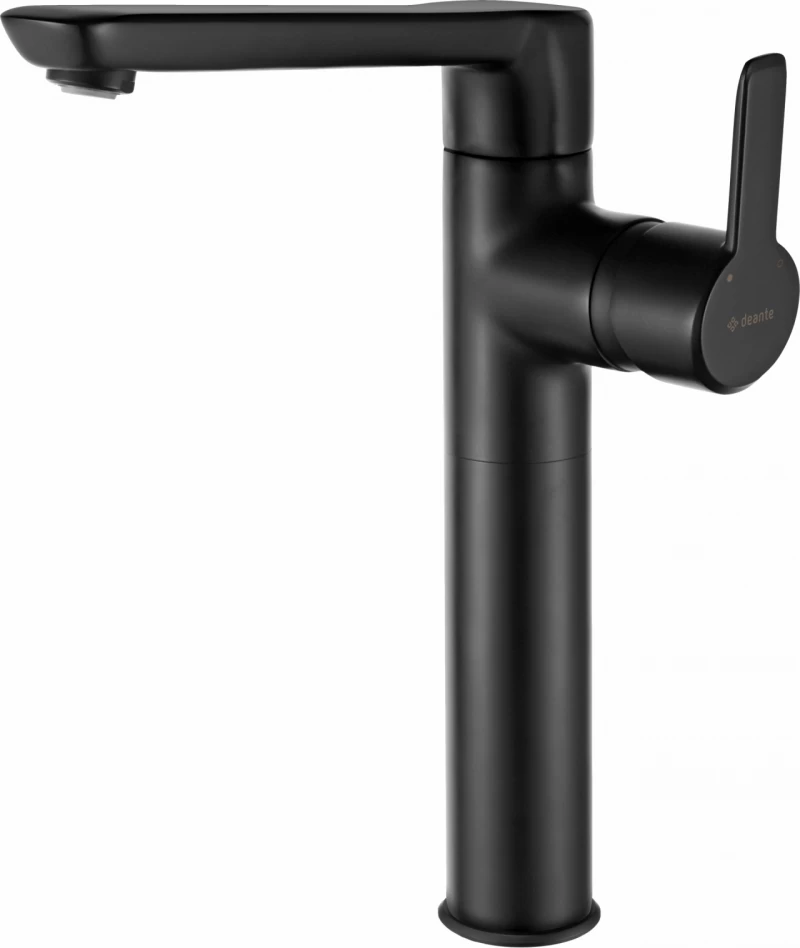Baterie lavoar monocomanda Deante Arnika, negru mat