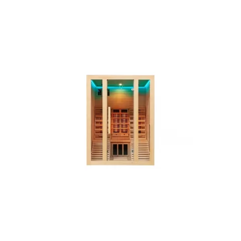 Sauna uscataOSLO, cu 2 tipuri de Incalzitoare - 150 x 150 x 200cm