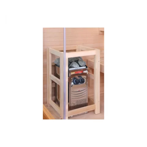 Sauna finlandeza Sanotechnik Panorama natur 2 persoane 130x120x200 cm molid