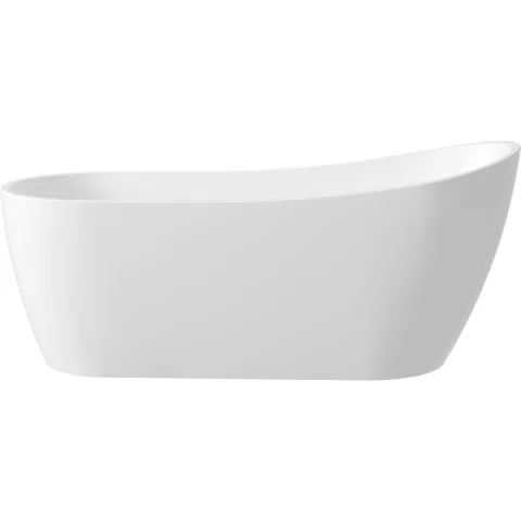Cada freestanding Deante Arnika, 160x72 cm, acril alb lucios